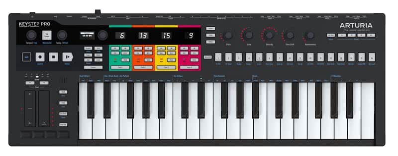 Arturia KEYSTEP PRO Black Polyphonic Sequencing Midi/USB Keyboard Controller image 1