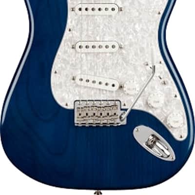 Fender Cory Wong Stratocaster Electric Guitar. Rosewood Fingerboard, Sapphire Blue Transparent image 2