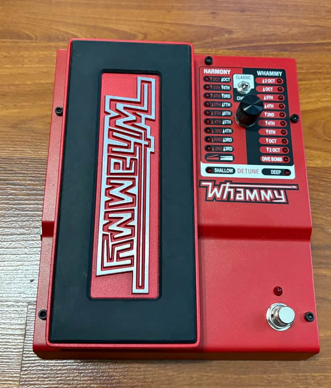 DigiTech Whammy 5 Pitch Shift Pedal 2012 - Present - Red | Reverb