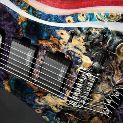 Alembic Further 6 - Buckeye Burl - Resin Top image 19