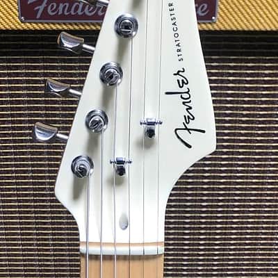 Fender Limited Edition American Standard Stratocaster, Olympic White with Matching Headstock  2010 image 6