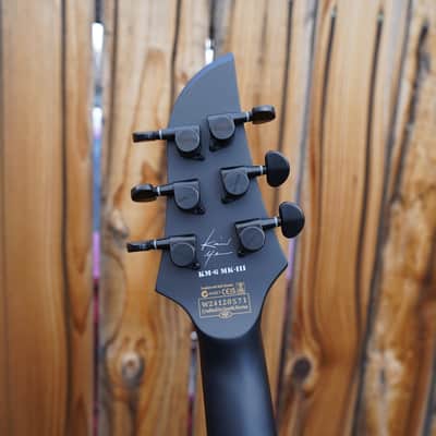 Schecter Diamond Series KM-6 MK-III EX Satin Black Open Pore 28” Baritone 6-String (2025) image 5