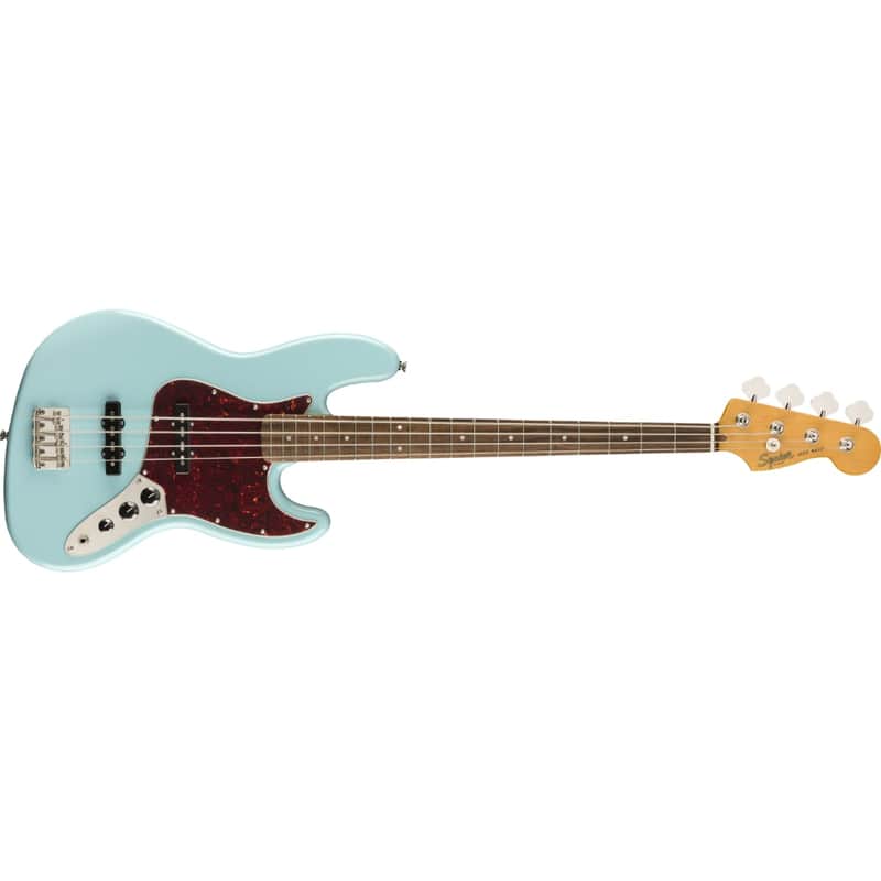 Squier Classic Vibe '60s Jazz Bass®, Indian LaurelFingerboard, Daphne Blue, 0374530504 image 1