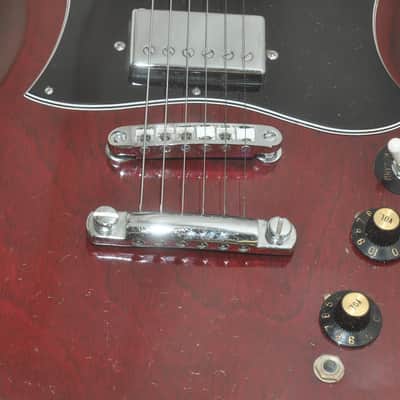 Greco M812-P5-1278 Wine Red Electric Guitar Ref. No 7742 image 4