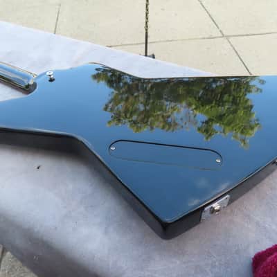 GIBSON 2012 76' REISSUE EXPLORER STANDARD EBONY 1 OWNER near MINT! with PAPERWORK! image 10