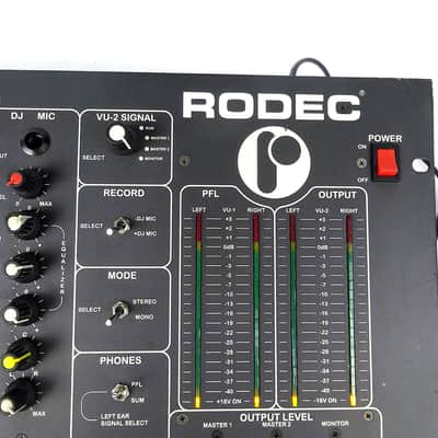 RODEC MX180 Mk 3    4CH DJ Mixer image 2