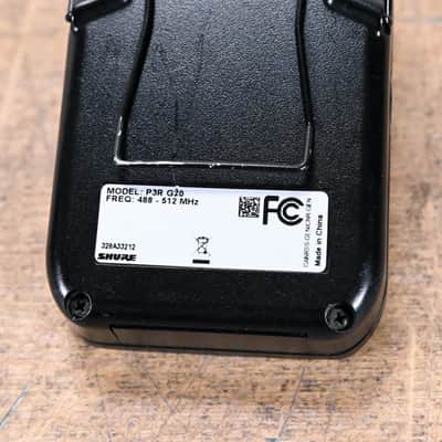 Shure PSM 300 Wireless IEM System G20 Range: 488-512 MHz NO POWER SUPPLY CG0077V image 24