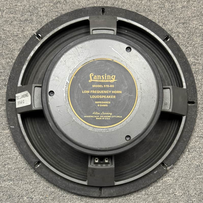 ALTEC Lansing MODEL 515-8G ②15インチウーハー 【公式通販】