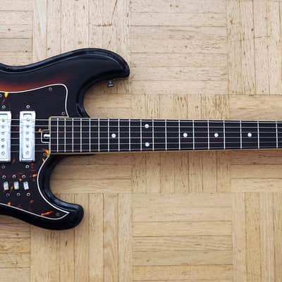 Sakai (~Teisco) EG4-T guitar - made in Japan - "Hertiecaster" - rare vintage image 2