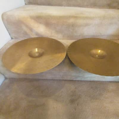 Paiste Rare vintage 602 15 inch Sound Edge hi hat cymbals 1039/1118 grams - outstanding! image 14