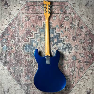 1965 Mosrite Ventures Model Blue Metallic Vintage Made In USA Electric Guitar W/ Original Hardshell Case! image 6