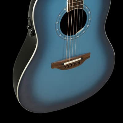 Ovation 1516 Ultra Series Mid-Depth Acoustic-Electric Guitar Dusk Till Dawn image 13