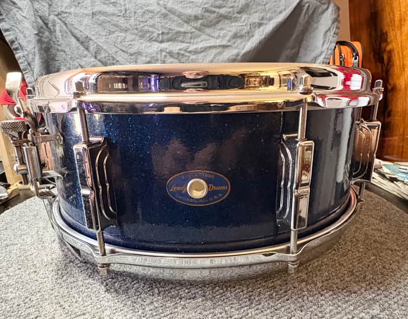 Leedy Standard Late 50’s / early 60’s - Blue Sparkle image 1