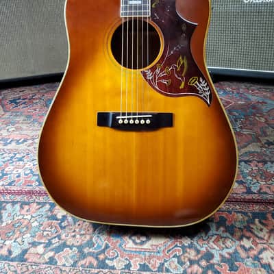 Morales M35 Humming Bird希少ヴィンテージサンバースト 1967-68 Morales M35 Hummingbird Sunburst Zen-on | Reverb