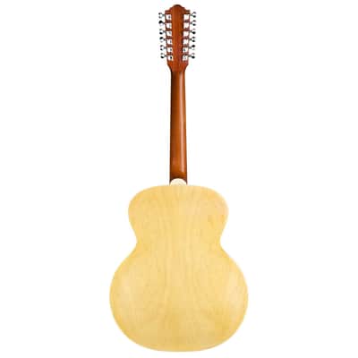 Guild F-2512E Maple 12-String Jumbo Acoustic Guitar - Blonde Satin image 4