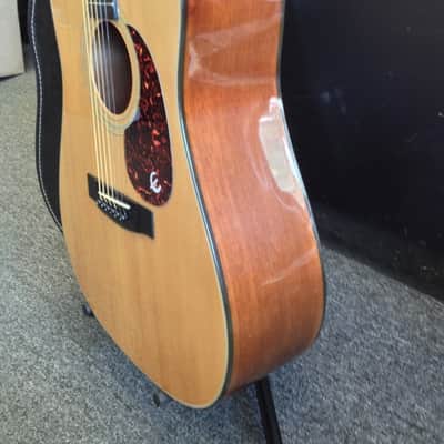 Epiphone PR 350S 1980s Acoustic Guitar w/Case image 9