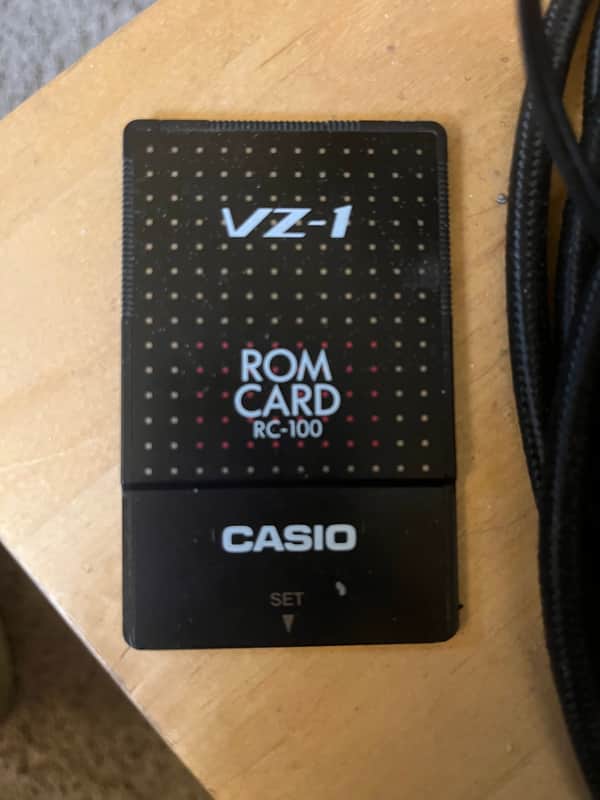 Casio VZ-1 ROM Card RC-100 80’s image 1