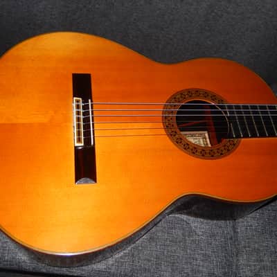 TOSHIHIKO TANAKA 20 1978 - PEDRO MALDONADO CLASS CLASSICAL/FLAMENCO CONCERT GUITAR - CEDAR/BRAZILIAN ROSEWOOD image 9