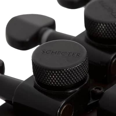 Schecter C-7 SLS Evil Twin Satin Black image 14