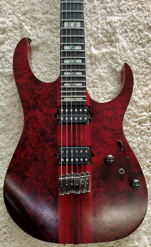 Mint Ibanez Premium RGT1221PBSWL Electric Guitar - Stained Wine Red Finish w/Bag image 1