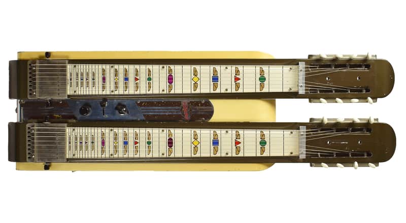 National Grand Console Double Neck Lap Steel 1950's image 1