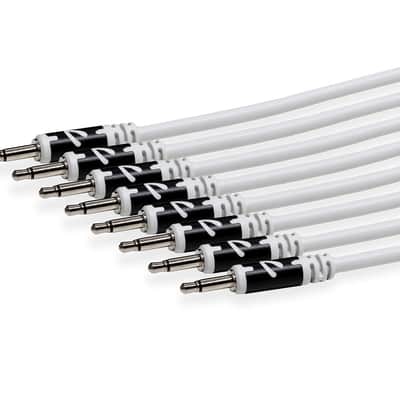 Joranalogue 30cm Patch Cable 8-Pack - White image 1