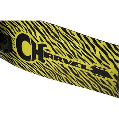 Charvel Yellow Bengal Tiger Stripe Skateboard by Aluminati image 7