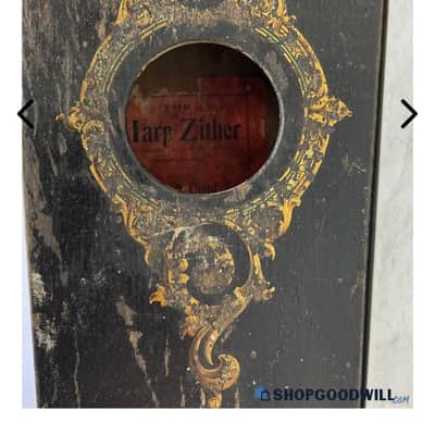Harp-O-Chord Harp-zither 1899-1904 Black and gold image 22