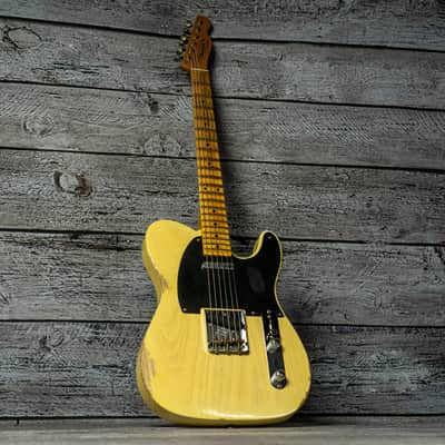 Fender Custom Shop F24 LTD Blackguard Telecaster Relic -  Faded Nocaster Blonde image 2