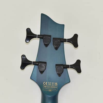 Schecter C-4 GT Bass Trans Blue B-Stock 0924 image 8