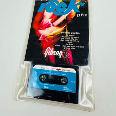 Gibson "How to Play Rock Guitar" Cassette & Instruction Book Set (1970) image 1