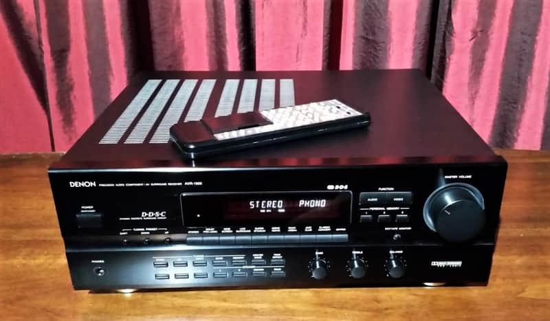 Denon AVR-1500 Stereo Surround Receiver With Phono and Tape Hook Ups image 1