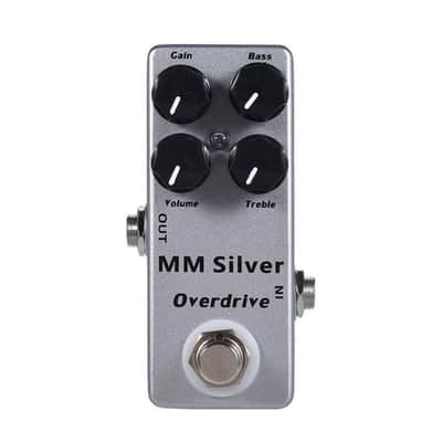Mosky Audio MM Silver Overdrive Pedal,price include the import duty for US buyer image 1