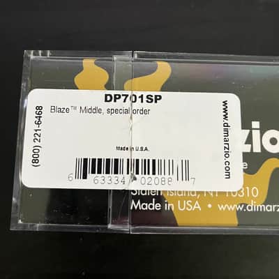 DiMarzio Blaze 7 Single Coil - White/Gold image 4