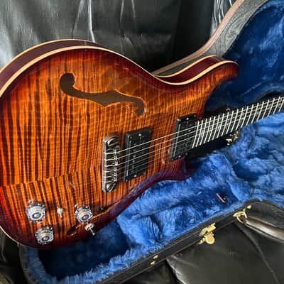 PRS Hollowbody II Piezo Tiger Eye image 6