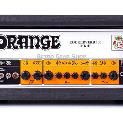 Orange Rockerverb MkIII Head 100W Guitar Amplifier Head Amp + | Reverb