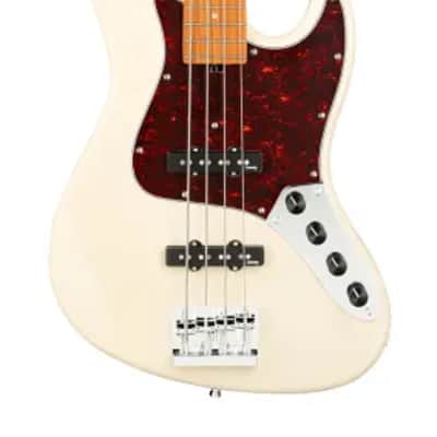 Sadowsky MetroExpress 21-Fret Vintage J/J Bass, Roasted Maple Fingerboard, 4-String - Solid Olympic White High Polish image 2
