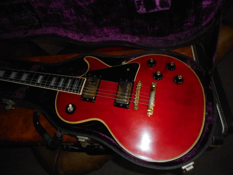Gibson Les Paul Custom 1969 - Vintage Trans Cherry image 1