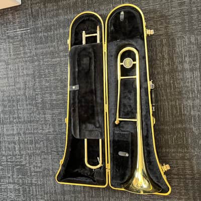 Bach TB300 Student Model Bb Trombone 2000s - Lacquered Brass image 18