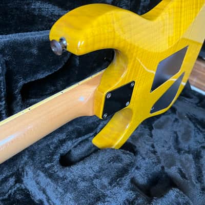 Hamer Californian Elite USA Flame Maple Ebony Boomerang image 10