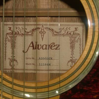 Alvarez AD90SCK 2004 Natural. RARE!!! image 7