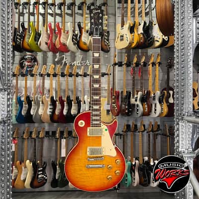 Immagine Gibson   Custom Shop Les Paul R8 1958 Tom Murphy Aged 2008 Cherry Sunburst - 2