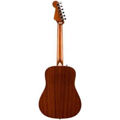 Fender California Standard Redondo Mini with Bag, Sapele Top, Natural Sapele image 4