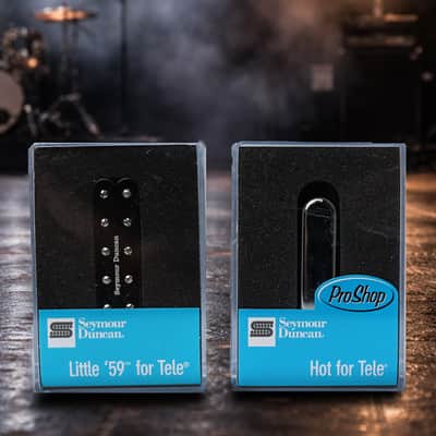Seymour Duncan ST59-1B Little 59 Bridge Tele Humbucker / STR-2 Hot Neck