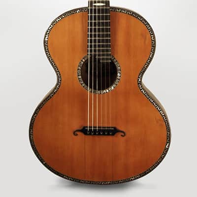 Ludwig Reisinger Viennese Classical Guitar (late 19th Century), hard shell case. image 1