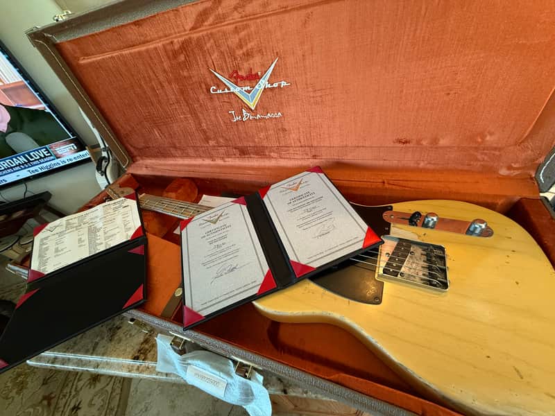 Fender Custom Shop Greg Fessler Masterbuilt “The Bludgeon” ’51 Nocaster Blonde Heavy Relic — JB090 (1 of 100) w/ Signed COA