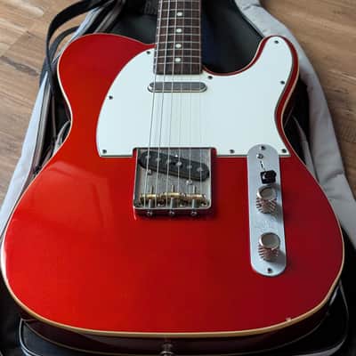 Fender Telecaster Custom Electric Guitar Vintage Japan 1985 Candy Red CLEAN! image 3