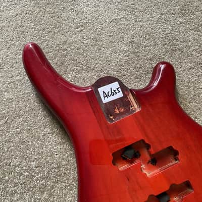 Solid Basswood 4 String Bass Body DIY image 4