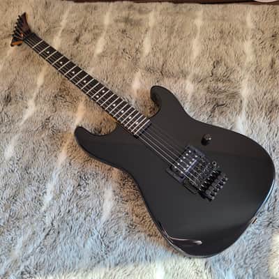 2005 Charvel USA Pointy Reissue San Dimas Metallic Black Floyd Rose w/OHSC (Built in Custom Shop) image 1