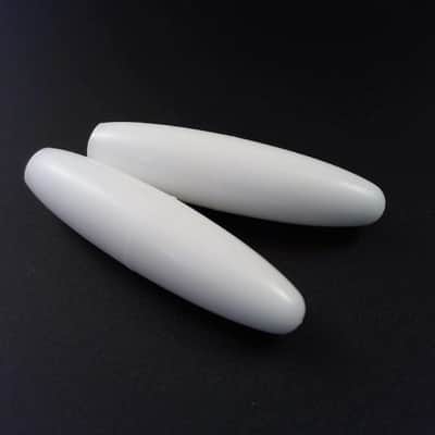 True Custom Shop® White Tremolo Arm Tips for Fender Stratocaster Strat 2pk image 1